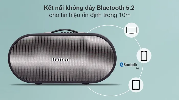 Loa karaoke xách tay Dalton K220C 750W - Kết nối