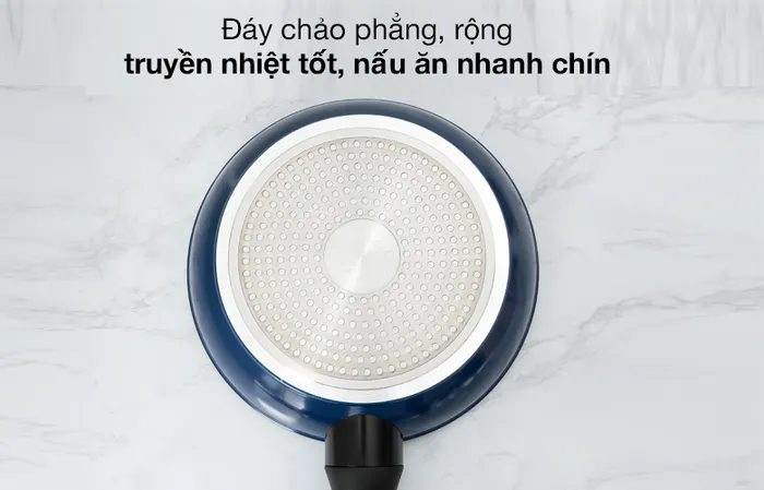 Đáy chảo nhôm chống dính đáy từ 24cm Sunhouse SFP24B