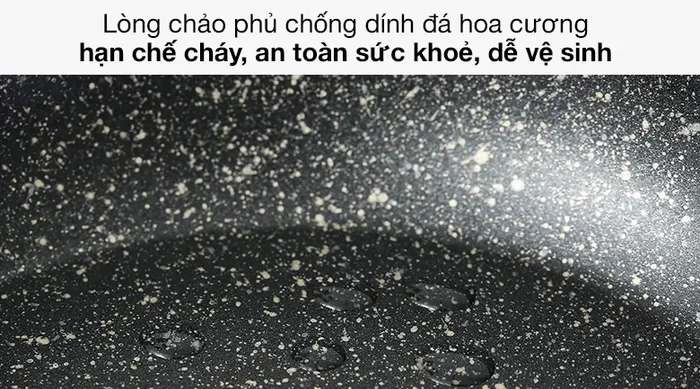 Lòng chảo nhôm chống dính đáy từ 24cm Sunhouse SFP24B