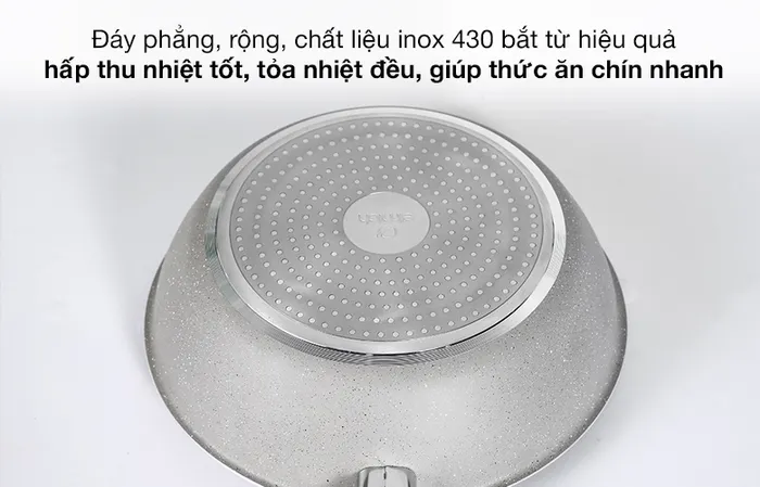 Đáy chảo - Chảo nhôm sâu chống dính đáy từ 28 cm Elmich EL-5753MN
