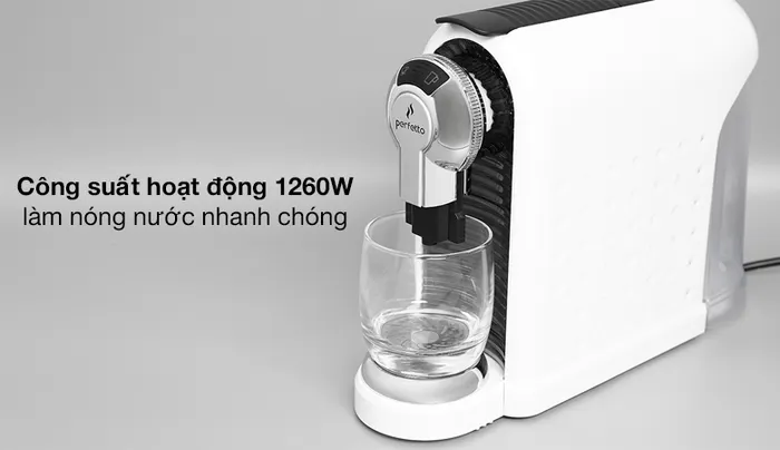 Công suất - Máy pha cà phê Espresso Perfetto P.08 Trắng