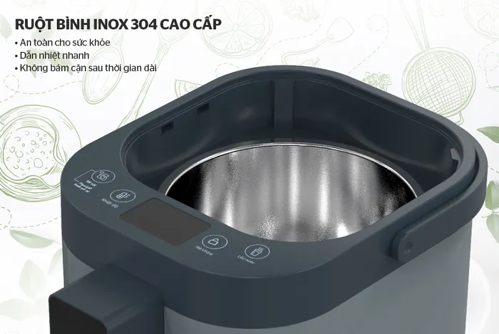Bình thủy điện Sunhouse SHD1440 3.2 lít - Chất liệu