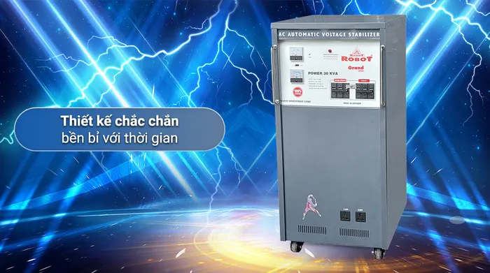 Ổn áp Robot 1 pha 30KVA 90