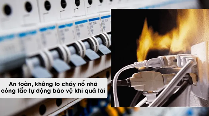 Ổn áp ROBOT 1 Pha 5KVA GR05K140 - Cầu dao quá tải
