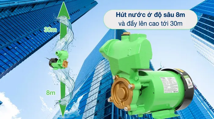 Máy bơm nước chân không Kangaroo KGWP370B 370W