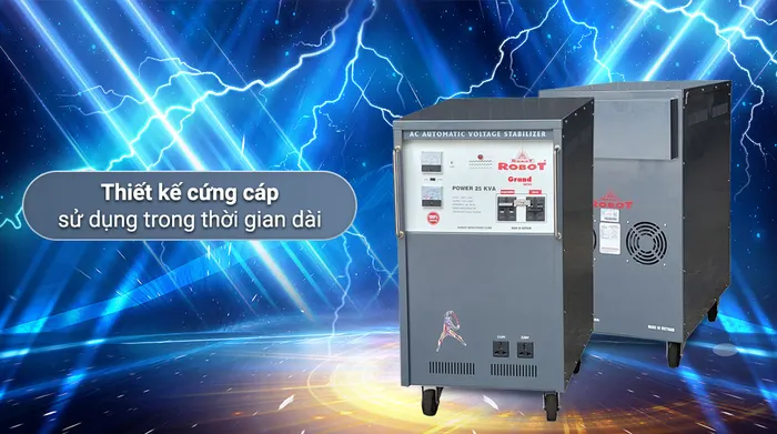 Ổn áp Robot 1 pha 25KVA 150