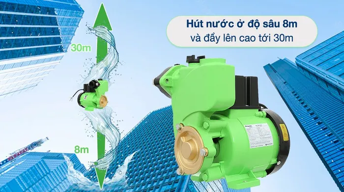 Máy bơm nước chân không Kangaroo KG380A 370W