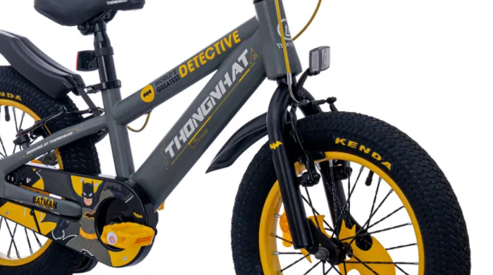 Xe Đạp Trẻ Em Nam Thống Nhất Batman 16 inch - Phanh