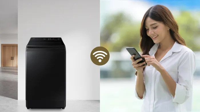 Điều khiển máy giặt từ xa thông qua ứng dụng SmartThings