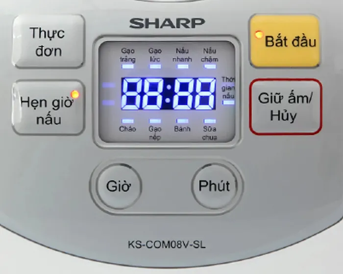 Thao tác nút nhấn dễ sử dụng