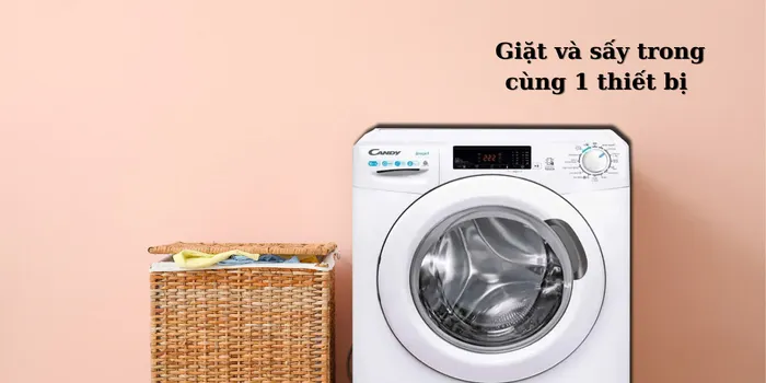 Máy Giặt Sấy Candy 10/6 Kg 4106TE/1-80