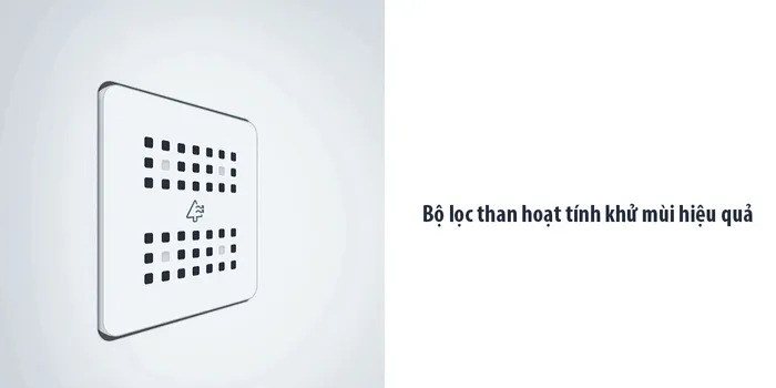 Bộ lọc than hoạt tính khử mùi hiệu quả