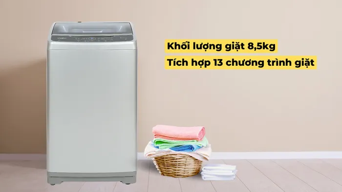 Máy khối lượng giặt phù hợp với gia đình nhỏ