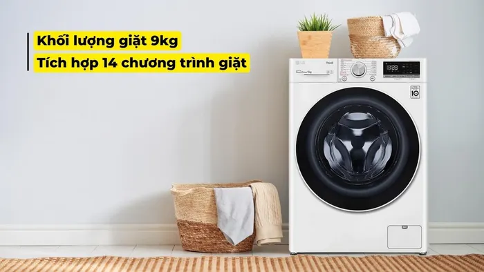Máy được trang bị đến 14 chương trình giặt