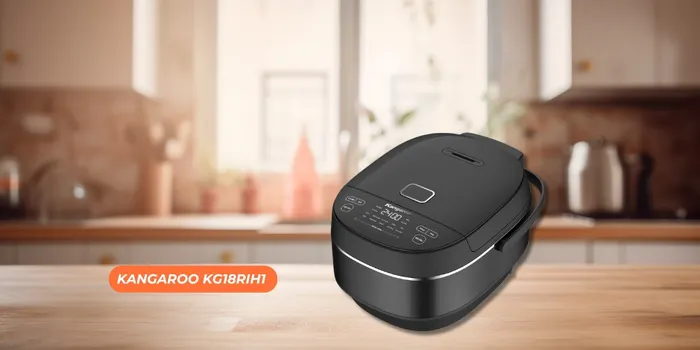 Nồi Cơm Điện Cao Tần Kangaroo KG18RIH1 với kiểu dáng sang trọng