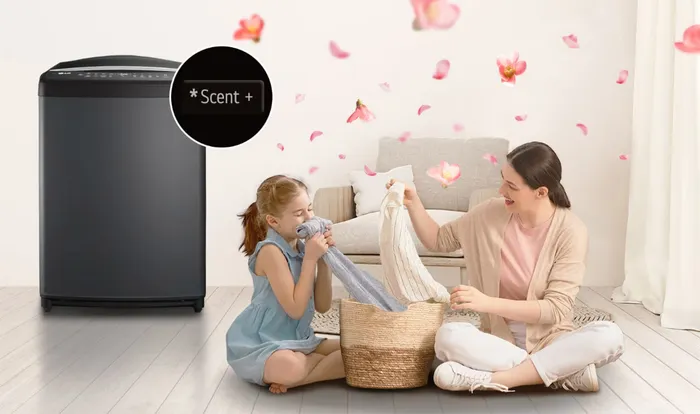 Tính năng xả thêm Scent+ cho quần áo thơm tho hơn