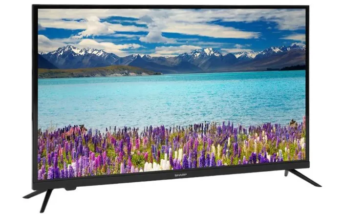 Chân đế tivi Sharp 32 inch 2T-C32EG2X mang vẻ đẹp tinh tế