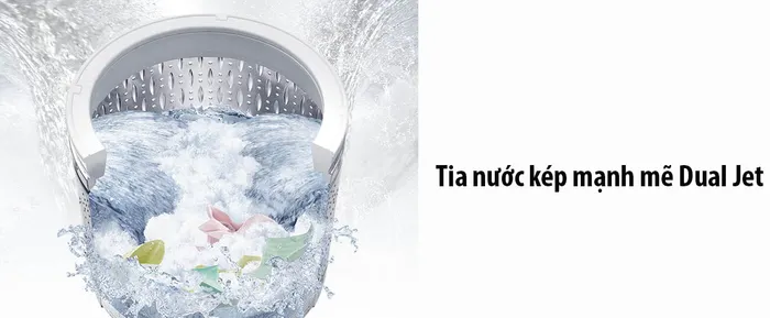 Tia nước kép mạnh mẽ Dual Jet