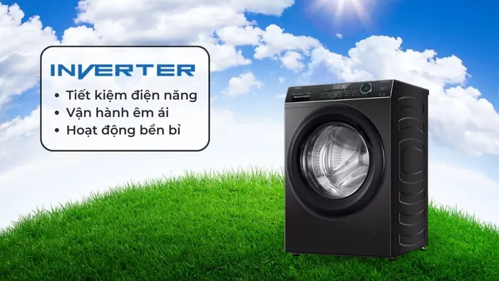 Máy giặt AQUA Inverter 10kg AQD-A1000G.S