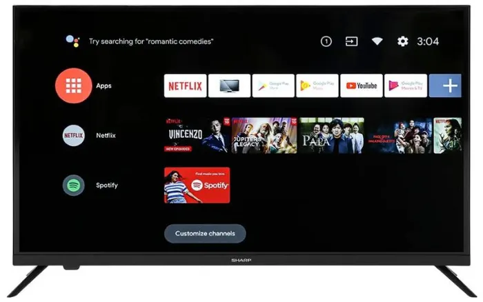 Kho ứng dụng có sẵn trên tivi Sharp 32 inch 2T-C32EG2X