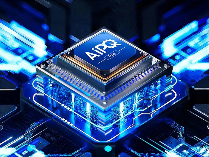 Bộ xử lý AiPQ Pro Processor tối ưu hóa hình ảnh và âm thanh