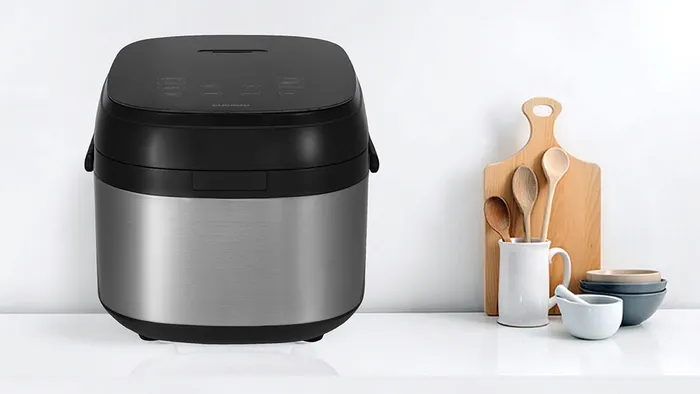 Nồi cơm điện tử Cuckoo CR-1050F/SIBKCRVNCV có thiết kế sang trọng