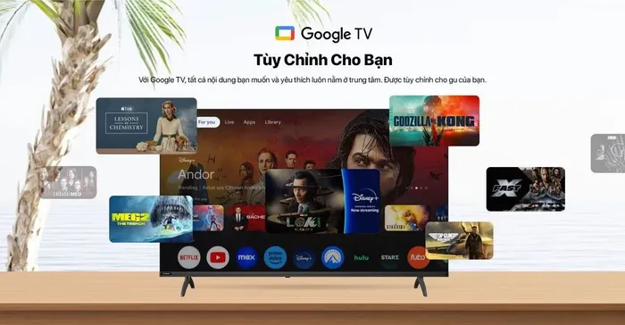 Cung cấp nguồn tài nguyên giải trí khổng lồ từ Google