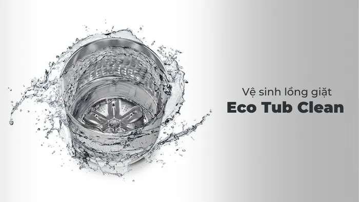 Tính năng vệ sinh lồng giặt Eco Tub Clean