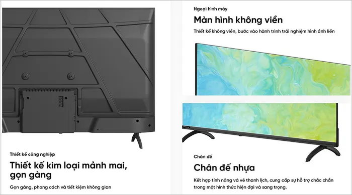 Thiết kế tinh tế, dễ dàng phù hợp với mọi không gian