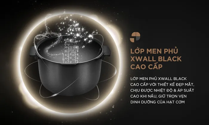 Lớp men phủ Xwall Black cao cấp