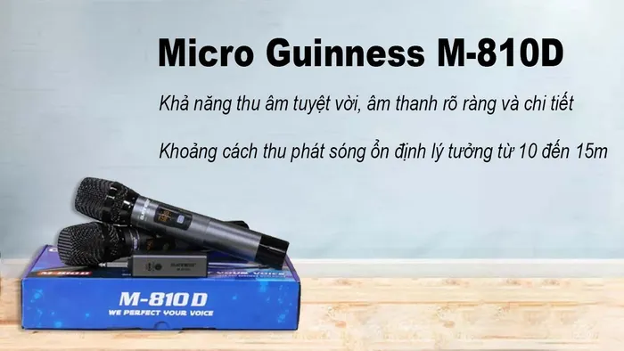 Thiết bị có khả năng tái tạo âm thanh rõ ràng, vang xa và ổn định đến 15m