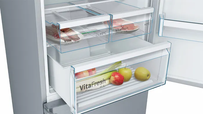 Ngăn mát VitaFresh có chức năng kiểm soát nhiệt độ lý tưởng cho các loại rau củ quả