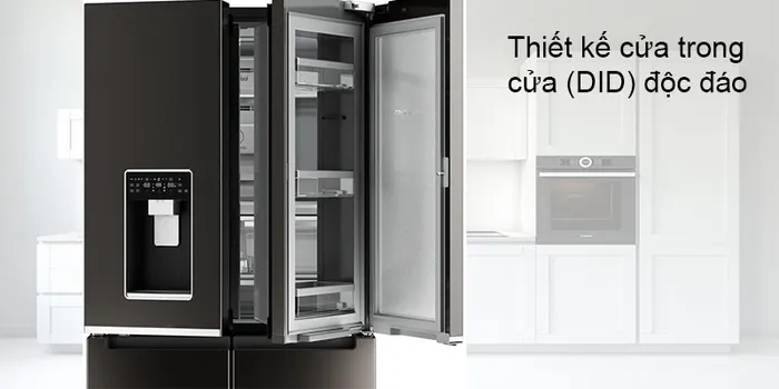 Thiết kế cửa trong cửa tiện lợi, sang trọng