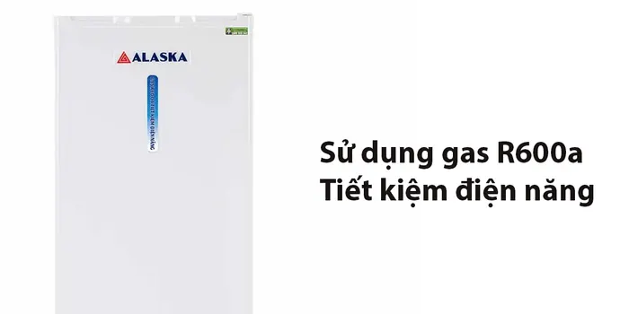Sử dụng gas R600a, tiết kiệm điện năng