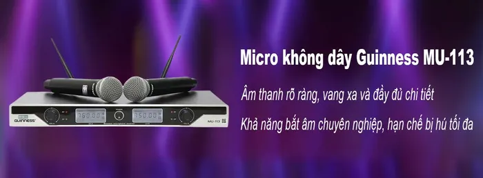 Thiết bị có khả năng xử lý tín hiệu chuyên nghiệp, hạn chế hú tối đa