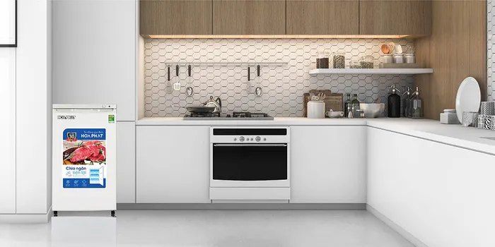 Tủ Đông Hòa Phát 106 Lít HPF UAH6106 có thiết kế tinh tế, vừa vặn mọi góc nhà