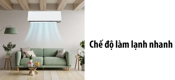 Chế độ làm lạnh nhanh