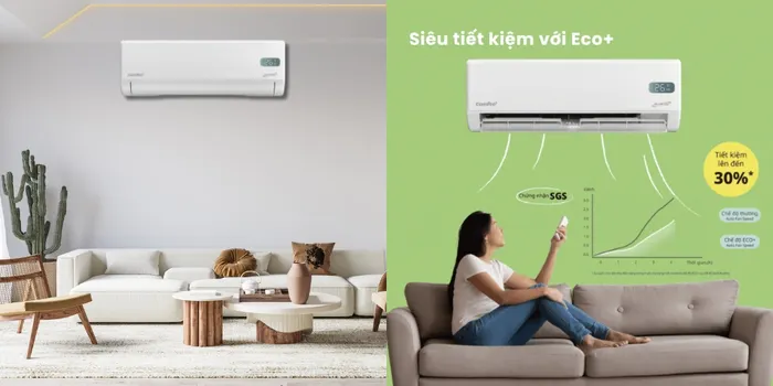Máy lạnh Comfee CFS-25VGPF với chế độ Eco+
