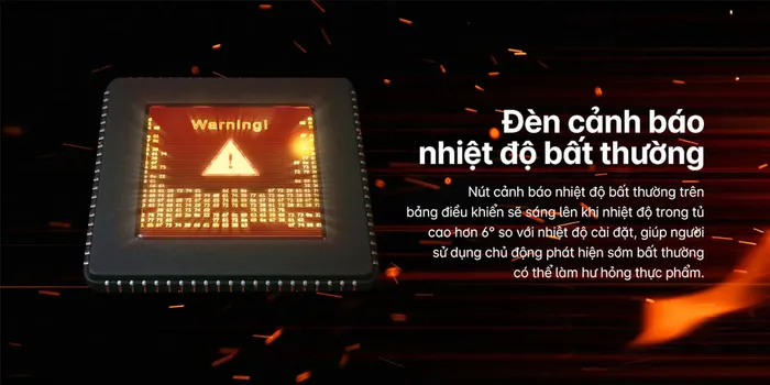 Đèn báo nhiệt độ bất thường
