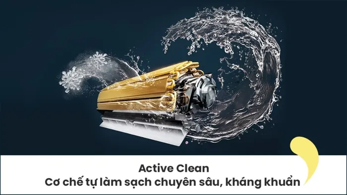 Chức năng tự vệ sinh dàn lạnh tiện lợi