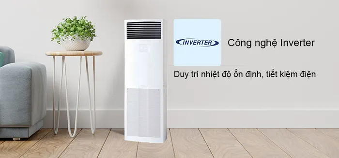 Duy trì nhiệt độ ổn định, tiết kiệm điện với công nghệ Inverter