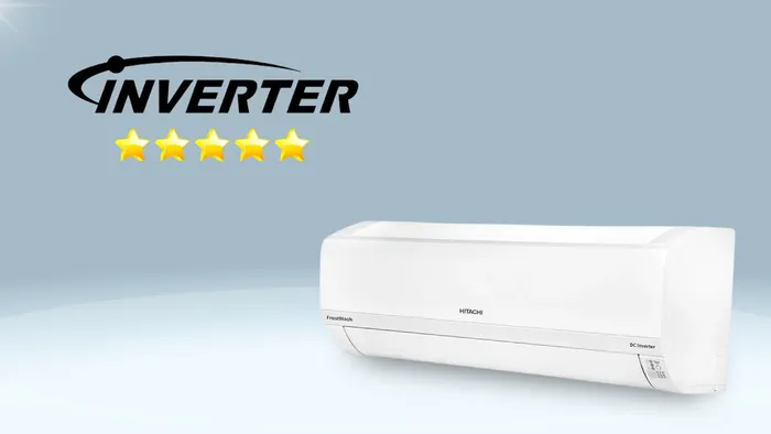 Máy lạnh Hitachi Inverter tiết kiệm điện, vận hành êm ái, bền bỉ