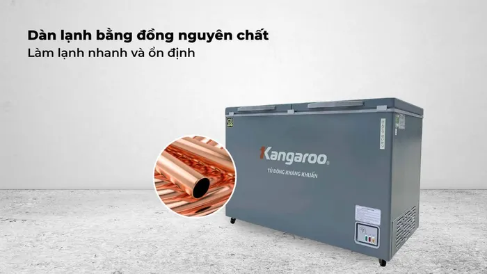 Dàn lạnh bằng đồng có hiệu suất làm lạnh cao