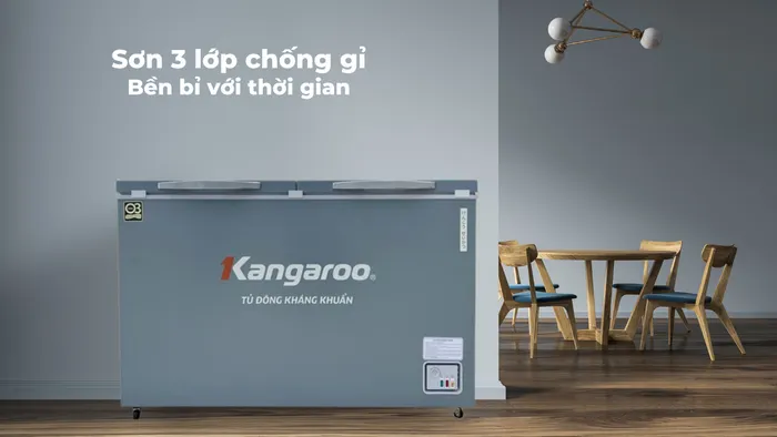 Tủ được sơn 3 lớp chống gỉ bền bỉ với thời gian
