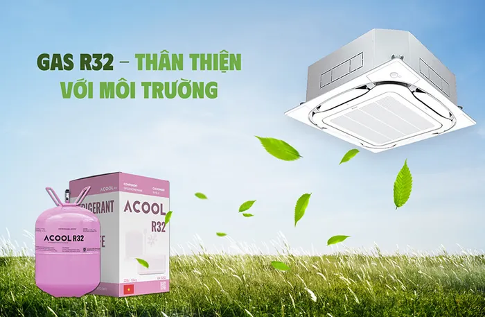 Gas R32 thân thiện với môi trường