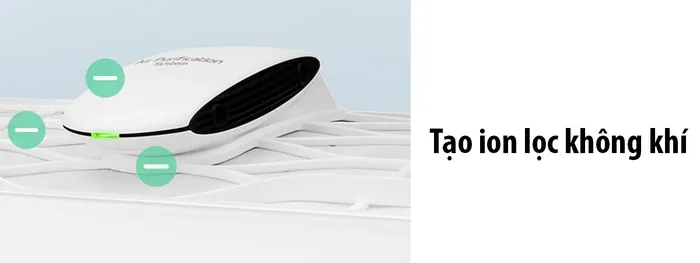 Tạo ion lọc không khí giữ bầu không khí trong lành