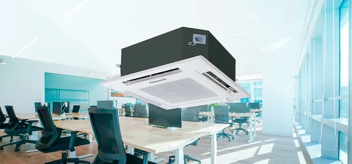 Thiết kế của máy lạnh âm trần Panasonic rất sang trọng và mang tính thẩm mỹ cao