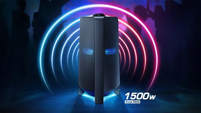 Loa tháp Samsung MX-T70/XV sở hữu công suất cực khủng 1500W