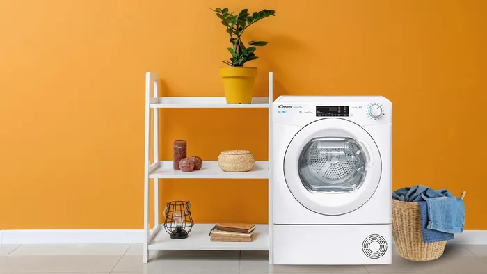 Thiết kế máy sấy ngưng tụ Candy 8 Kg CSO C8TE-S trông gọn gàng và tinh tế