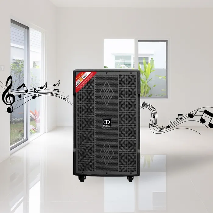 Loa kéo Dalton DA-112XP trình diễn âm thanh mạnh mẽ nhờ công suất lên đến 500W